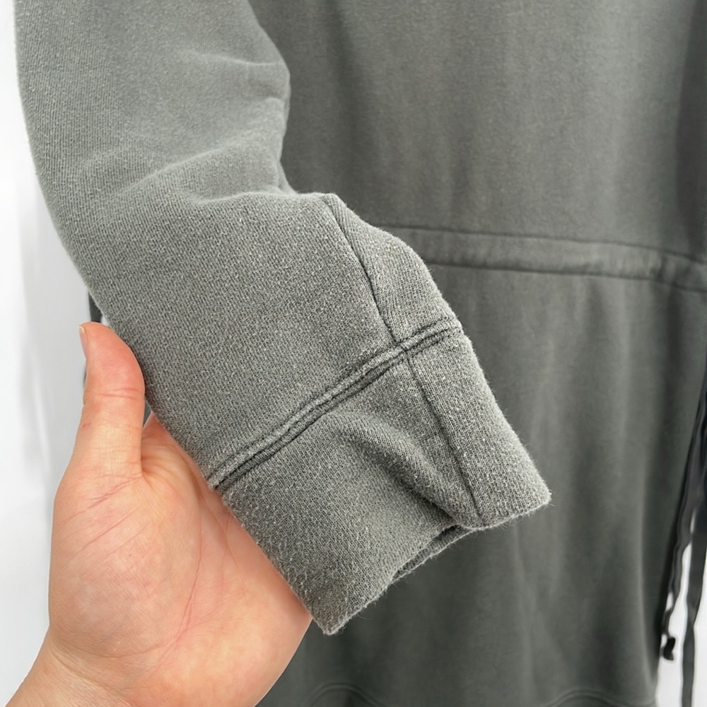 Altheta Army Green Sweatshirt Dress - Picture 3 of 9
